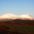 Snow covered Cairnsmore Of Carsphairn