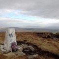 Trig Point on Totridge with Pendle in the distance