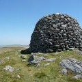 Summit cairn on Drygarn Fawr