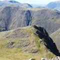 Lingmell from Scafell Pike