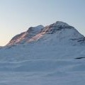 Liathach in deep snow