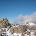 Lingmell summit cairn