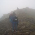 Nearing the top of Causey Pike