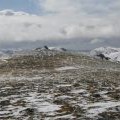 Summit plateau and cairn, Moruisg