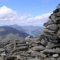 Summit Cairn, Sgurr a' Mhaoraich