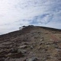 Approaching the summit of Ben Rinnes
