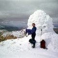 A' Chràlaig's splendid summit cairn