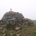 Summit cairn, Maol Chean-dearg.
