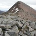 Carn Mor Dearg summit ridge
