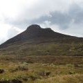 View west across the Ben Crom valley towards Doan