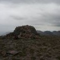 The summit cairn on Maol Chean-dearg