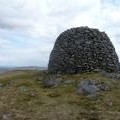 The western cairn on Drygarn Fawr