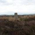 The trig area of Bryn Du