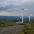 Wind farm track on Hail Storm Hill