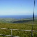 View from the top of Snaefell towards Laxey