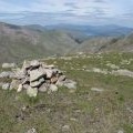 The summit cairn of Round How