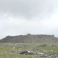 The summit cairns of Carnedd Llywelyn