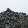 Summit cairn, Beinn Airigh Charr