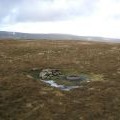 Cairn near the summit of Branstree