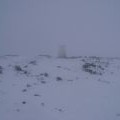 Poor visibility on summit of Cruach Tairbeirt