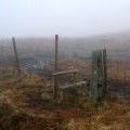 Stile and fence post