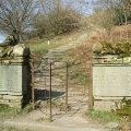 Memorial stones on Orrest Head