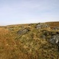 Rocky outcrop at the top of Garn Gron