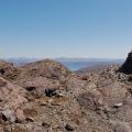 Summit cairn on Sgurr na Stri