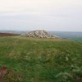 Cairn on summit of Foel Fenlli