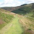 Fan Fenlli, from the north, on Offas Dyke path