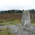 The trig point on Kindrogan Hill