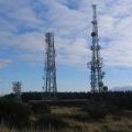 Communication masts on Eston Nab
