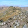 Towards the northeast summit of Cnicht
