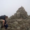 The summit cairn on Swirl How