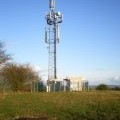 The phone mast above Cellarhead
