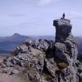 Summit of The Cobbler.  Gaelic: Beinn Artair 884m