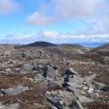 Top to the south-east of Rainberg Mor summit