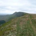 Path along the Berwyn ridge