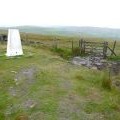 Triangulation pillar and gate, Freehold Top, Todmorden