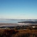 The view from Warton Crag to Jenny Brown's Point