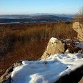 The Coniston Fells from Warton Crag