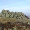 Summit Cairn / Shelter on top of Moel Fferna