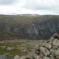 Lochnagar, the White Mounth and Eagles Rock from the summit of Cairn Bannoch