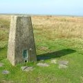 Trig Point on the summit of Bull Hill (1372')