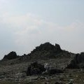 A Silhouette of the Summit Tors of Glyder Fawr