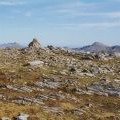 Summit cairn of Sgùrr na Sgine