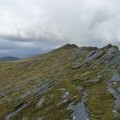 Along the narrow ridge of Tigh Mòr na Seilge