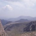 Summit of Crinkle Crags: view towards Coniston Fells