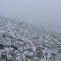 Lovely Seat Summit Mound in Frost.