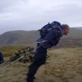 Wind at the summit of Gavel Fell